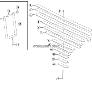LGMG Off-Highway Dump Truck 2020 - Front leaf spring assy - G1201-4110002001