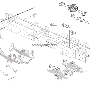 LGMG Mine Truck Mine Truck - Suspension assy - G1203-2712011235