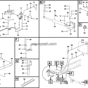 LGMG MT76 Mine Truck - Steering assembly - H1500-2715010979