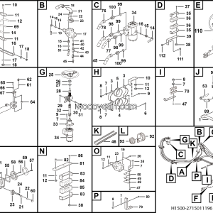 LGMG MT95H Mine Truck - Steering assy - H1500-2715011196