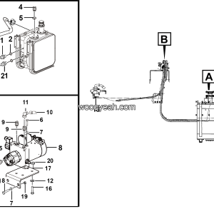 LGMG Off-Highway Dump Truck 2022 - Emergency steering power unit assy - H1500-2715011725