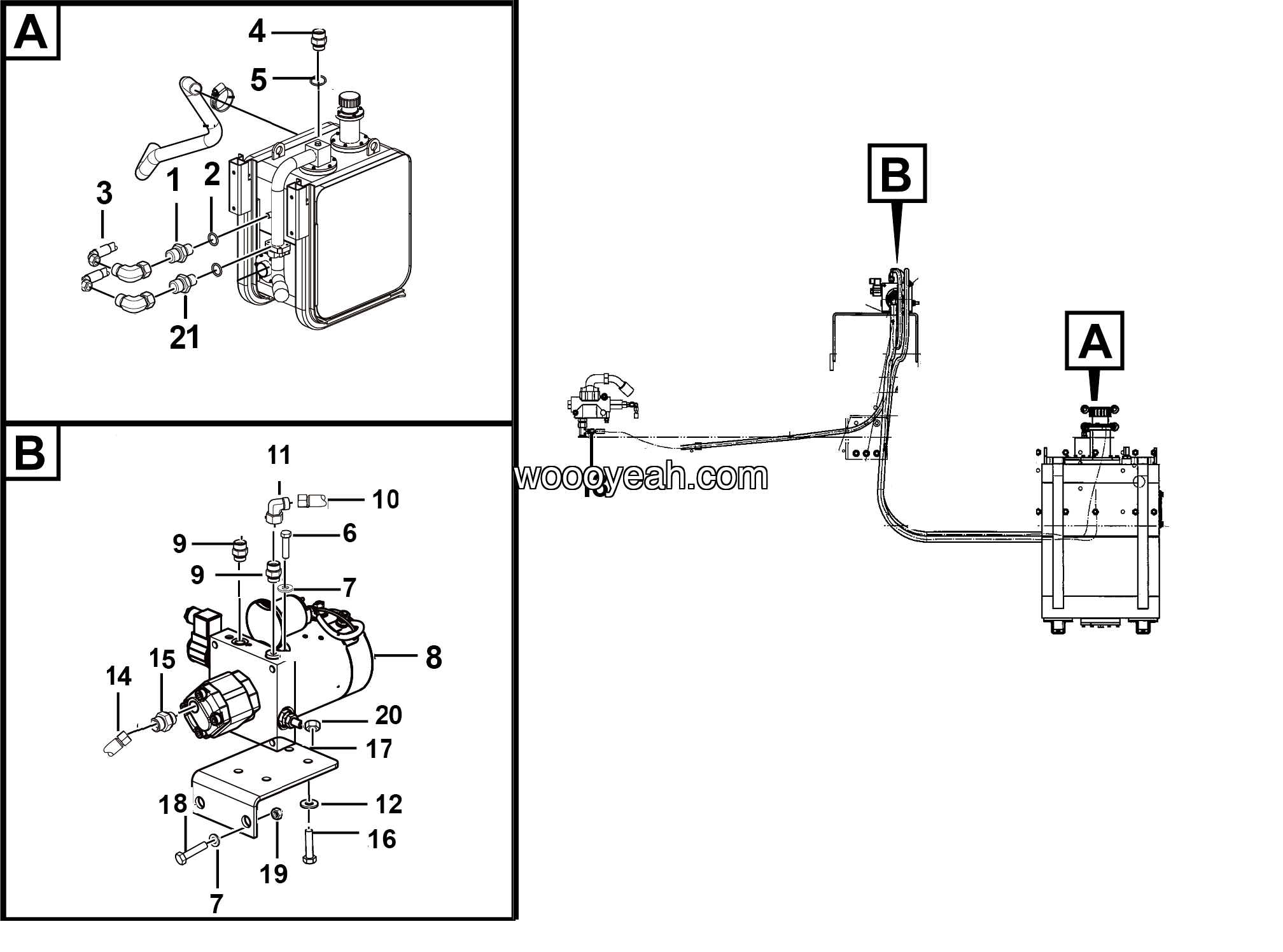 LGMG Off-Highway Dump Truck 2022 - Emergency steering power unit assy - H1500-2715011725