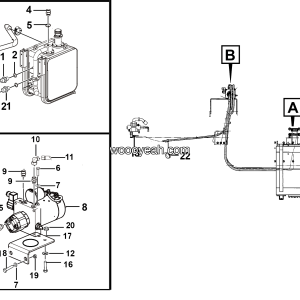 LGMG Off-Highway Dump Truck 2023 - Emergency steering power unit assy - H1500-2715011917