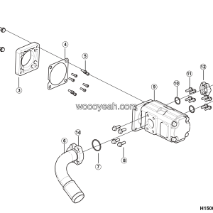 LGMG CMT66 2025 - Pump assy - H1500-2715014132.S1A