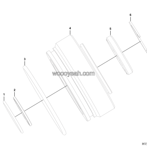LGMG Mine Truck Mine Truck - Upper cover assy NT12590M2-3411060 - H1500-4120001099001