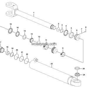 LGMG ？？？a？2？？？？？？？°a？2？¨？？？| 2025 - Steering sylinder assy - H1500-4120001268