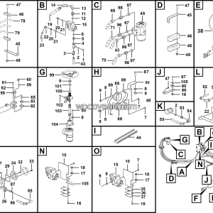 LGMG MT86H Mine Truck - Steering assembly - H1501-2715010873
