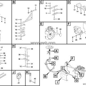 LGMG Mine Truck Mine Truck - Steering assembly - H1501-2715010880001