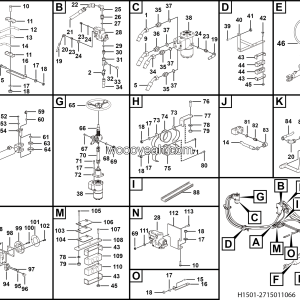 LGMG Mine Truck Mine Truck - Steering assy - H1501-2715011066