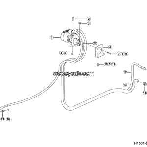 LGMG Off-Highway Dump Truck 2024 - Emergency steering power unit assembly - H1501-2715011725.S1C