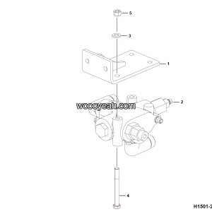 LGMG Off-Highway Dump Truck 2022 - ASM-Priority valve assy - H1501-2715011990.S1A