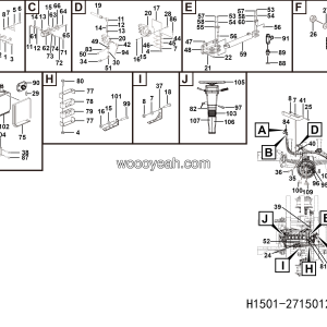 LGMG Off-Highway Dump Truck 2023 - Steering assy - H1501-2715012107.S1A