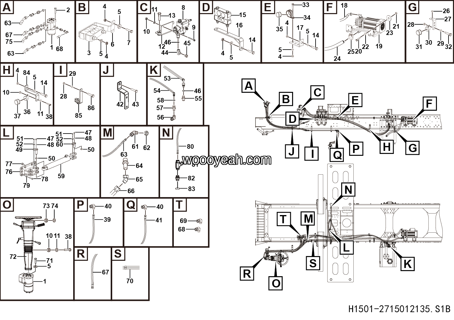 LGMG Off-Highway Dump Truck 2022 - Steering assy - H1501-2715012135.S1B