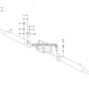 LGMG Off-Highway Dump Truck 2023 - Steering sylinder assy - H1501-2715012495.S1A