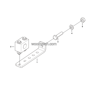 LGMG Off-Highway Dump Truck 2024 - ASM-BRACKET - H1501-2715012787.S1A