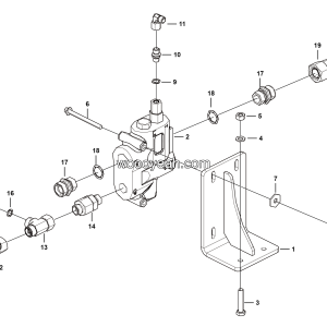 LGMG Off-Highway Dump Truck 2024 - ASM-PRIORITY VALVE ASSEMBLY - H1501-2715012833.S1A