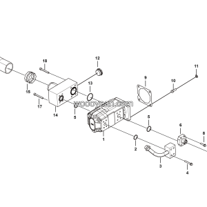 LGMG Off-Highway Dump Truck 2023 - ASM - Gear Pump Assembly - H1501-2715012955.S1A