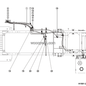LGMG - 2025 - Sterring accessory assembly - H1501-2715012970.S1A