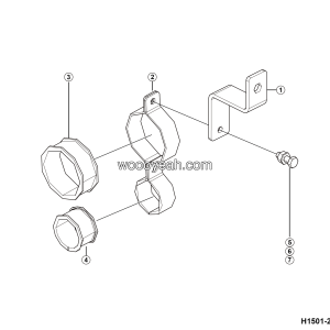 LGMG - 2025 - Bracket assembly - H1501-2715012979.S1A
