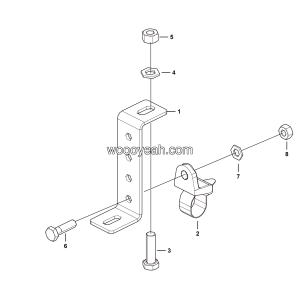 LGMG MT106H 2025 - ASM-BRACKET - H1501-2715013057.S1A