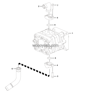 LGMG Off-Highway Dump Truck 2023 - ASM - Steering Pump Assembly - H1501-2715013079