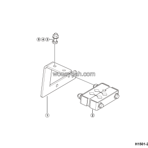 LGMG Off-Highway Dump Truck 2024 - Bracket assy - H1501-2715013180.S1A