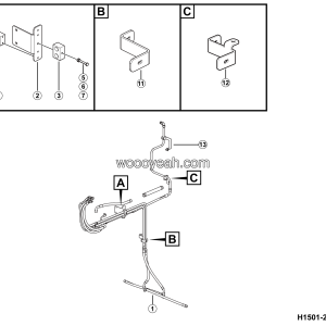 LGMG Off-Highway Dump Truck 2024 - Steering accessories assy - H1501-2715013193.S1D