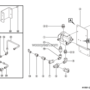 LGMG Off-Highway Dump Truck 2023 - Priority valve assy - H1501-2715013197.S1A