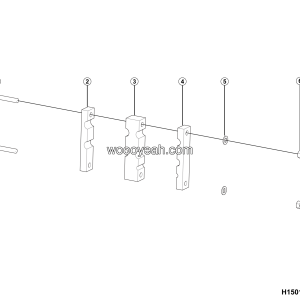 LGMG Off-Highway Dump Truck 2023 - Rubber block and mounting assy - H1501-2715013381