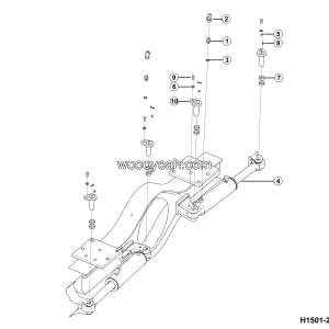 LGMG CMT66 2025 - Steering cylinder assy - H1501-2715013499.S1A