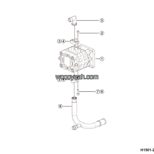 LGMG Off-Highway Dump Truck 2024 - Steering pump assy - H1501-2715013753.S1A