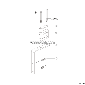 LGMG CMT96A 2025 - Bracket assy 01 - H1501-2715014950.S1A