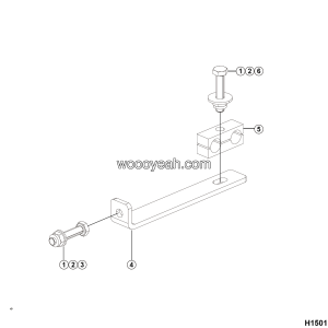 LGMG CMT96A 2025 - Bracket assy 02 - H1501-2715014953.S1A