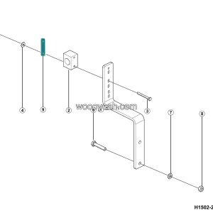 LGMG Off-Highway Dump Truck 2024 - ASM-BRACKET - H1502-2715013071.S1A