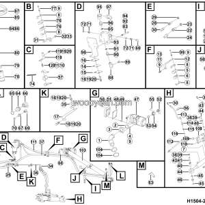LGMG MT86H 2025 - STEERING ASSEMBLY - H1504-2715011252.S1D