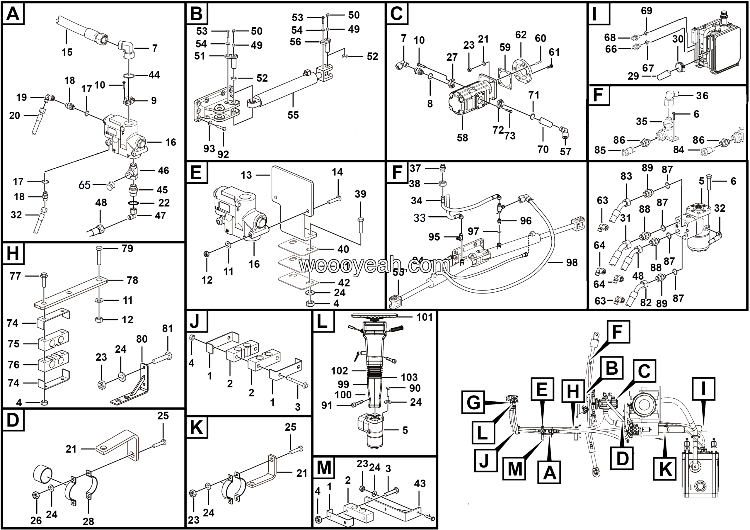 LGMG Off-Highway Dump Truck 2022 - Steering assy - H1504-2715011434