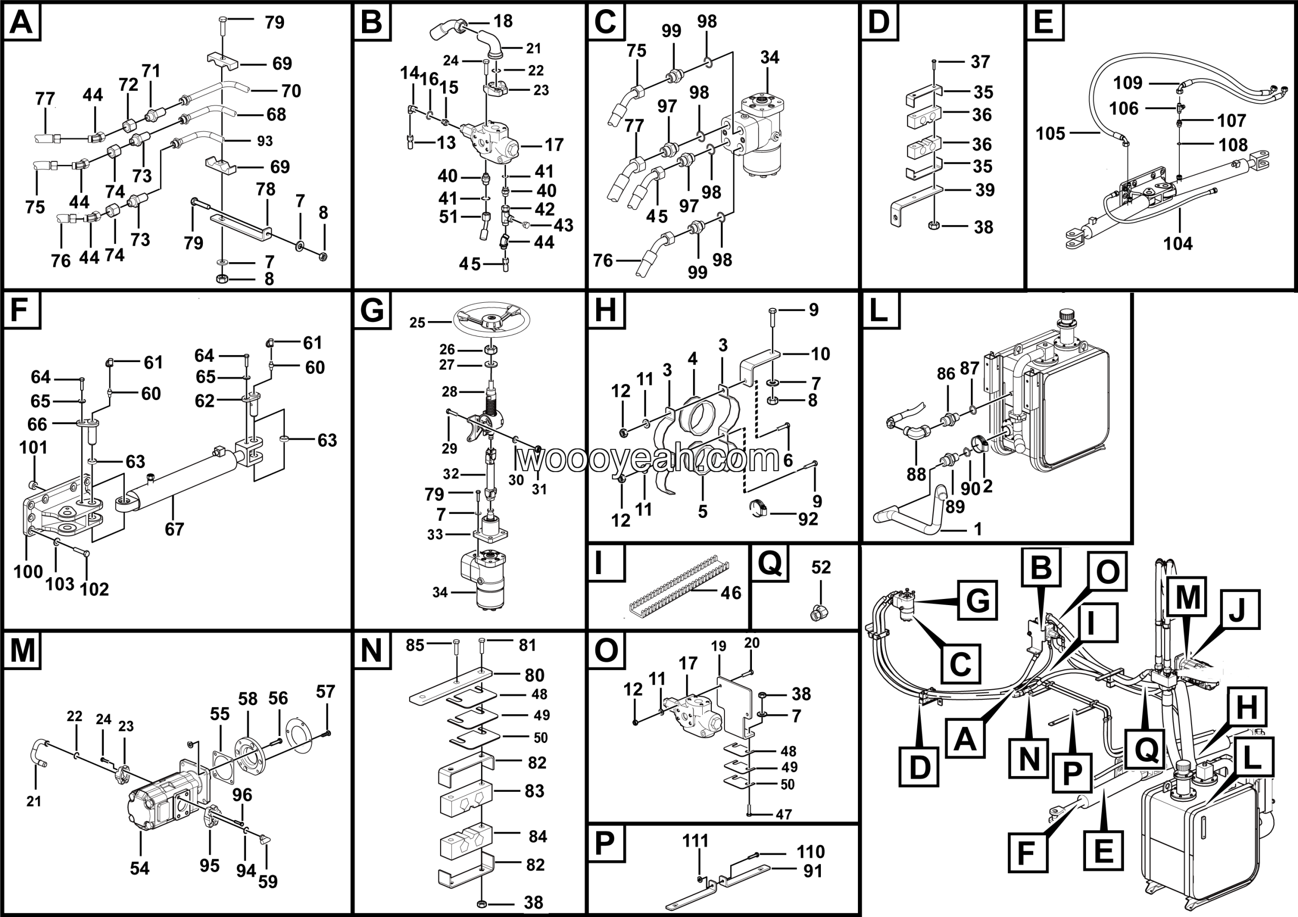 LGMG Off-Highway Dump Truck 2021 - Steering assy - H1504-2715011592