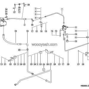 LGMG Off-Highway Dump Truck 2024 - Emergency steering assy - H6000-2760000299.S1A
