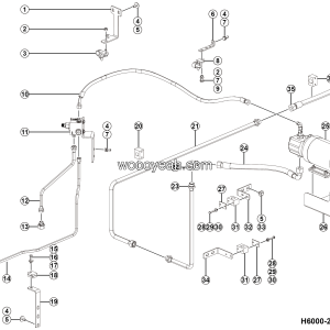 LGMG Mine Truck 2026 - Emergency steering assy - H6000-2760000471.S1C