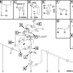 LGMG RTH100 2025 - Emergency steering assy - H6000-2760000473.S1B
