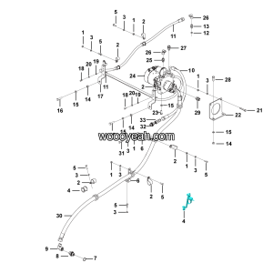 LGMG Off-Highway Dump Truck 2023 - Emergency steering power unit assemblg - H6001-2760000200