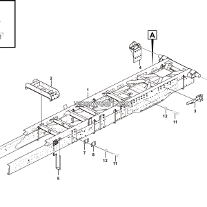 LGMG Off-Highway Dump Truck 2022 - Sub frame assy - I0400-2740010869