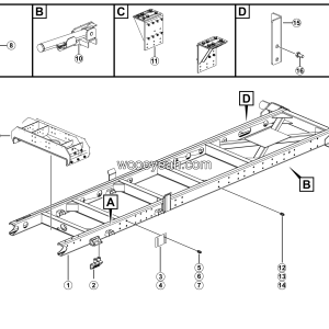 LGMG MT86H 2025 - Subframe installation - I0400-2740011564