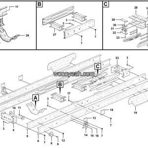 LGMG MT50 Mine Truck - Automotive chassis - I1400-2714011567