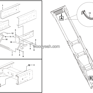 LGMG Off-Highway Dump Truck 2021 - Frame assy - I1400-2714013706.S
