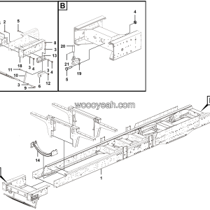 LGMG Off-Highway Dump Truck 2022 - Frame assy - I1401-2714013271