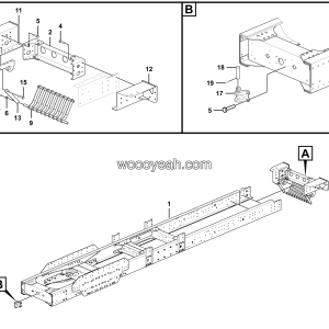 LGMG Off-Highway Dump Truck 2020 - Frame assy - I1401-2714013688