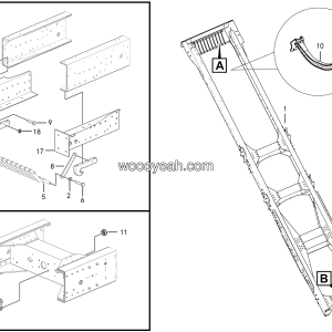 LGMG MT106 2025 - Frame assy - I1401-2714014849