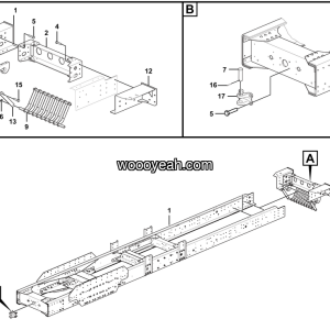 LGMG Off-Highway Dump Truck 2021 - Frame assy - I1401-2714014901