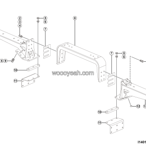 LGMG Off-Highway Dump Truck 2022 - Oil and gas bearing beam assy - I1401-2714016358